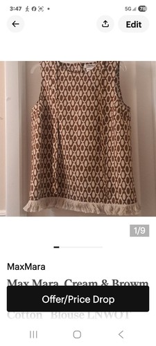 Top max mara panna - mara, e