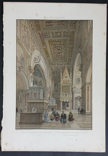 Stampa antica benoist 1870 - antica,