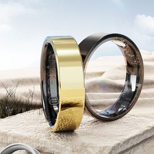 Smart Ring Fitness Tracker Frequenza Cardiaca SPO2/BP Monitoraggio Sonno IP68 Impermeabile