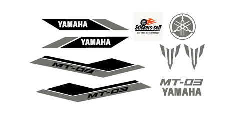 Adesivi moto yamaha 9 - adesivi,