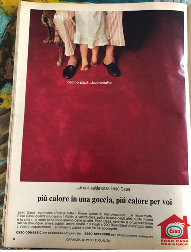 Pubblicità reclame stampa