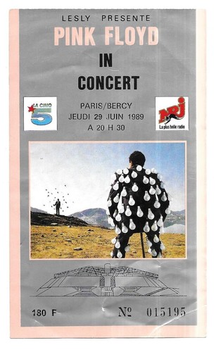 Rare ticket billet de - /,