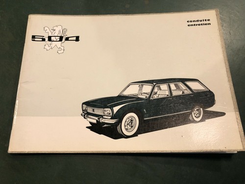 Peugeot 504 libretto