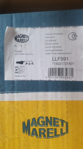 Fanale posteriore per - , opel