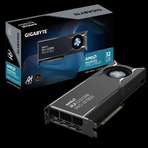 Gigabyte amd radeon pro w7800 - pro,