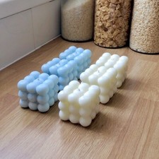 6X Cubo Decorazione Candela a