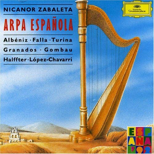 Arpa española zabaleta cd - arpa,