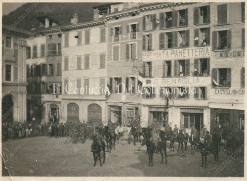 Ww1 salò piazza vittoria - salÒ,