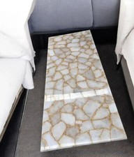 "Lastra da banco in agata