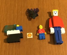 lotto lego Adesivo shell vintage Bionicle Minifigure Minifigures