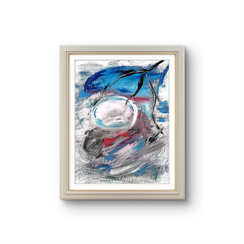 Mappamondo acqua colore - in,