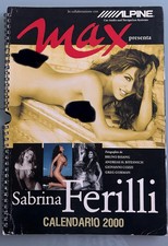 Calendario MAX del 2000 Attrice Sabrina Ferilli ALPINE BISANG ETC