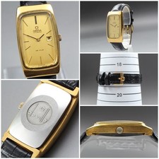 Orologio Automatico Uomo Vintage N MINT Anni 70 Omega DeVille Cal.684 Oro Dat...