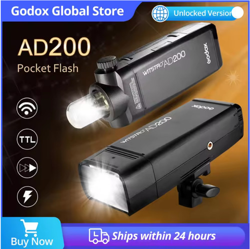 Godox ad200 200ws ttl - godox,
