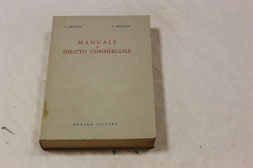 Manuale diritto commerciale - manuale, di
