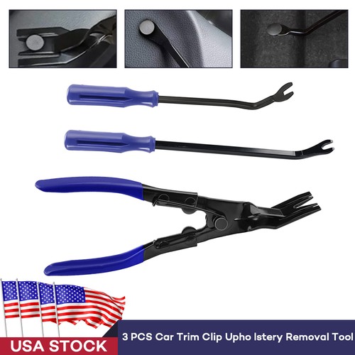 3pcs auto trim clip remover - trim,