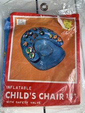 Sedia gonfiabile vintage