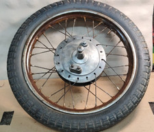 RUOTA POSTERIORE MV AGUSTA 175 CST RUOTA  3.00 - 17 DA 32 FORI  D'EPOCA