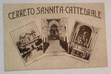 cs655 cartolina saluti da cerreto sannita 1916 provincia di   benevento