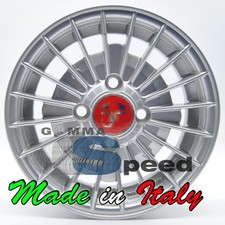 Ruote complete Fiat vecchia 500 126 cerchi 4x98 612 S ABT e gomme 145/70/12