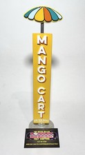Golden Road Brewing Mango Cart Wheat Ale Umbrella Beer Tap Handle 12.25” Tall