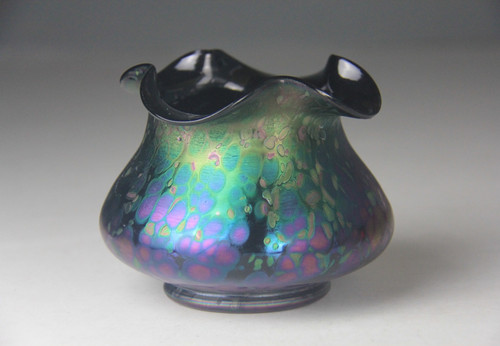 Loetz amethyst iridescent - iridescent, art