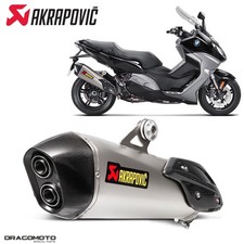 Scarico BMW C 650 SPORT ABS 2016-2020 AKRAPOVIC Titanio S-B6SO7-HZAAT
