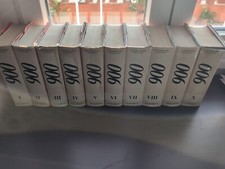 Letteratura Italiana 900 novecento - 10 volumi - Marzorati 1979