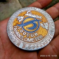 VESPA ALLOY Plakette Hoffmann