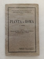 T.C.I. PIANTA DI ROMA  1925 -