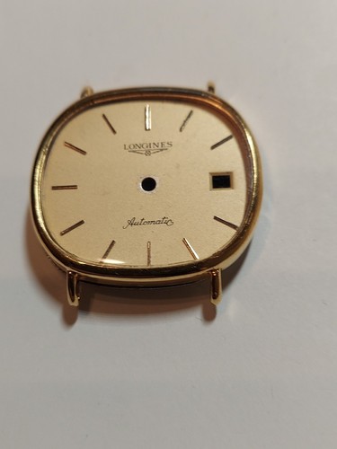 Case and dial longines gold - case,