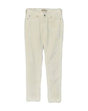 Jeans donna Levi's 571 slim W29 L31 bianco cotone JL07