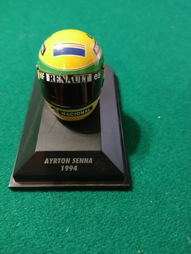Mini casco ayrton senna 1994 - senna,