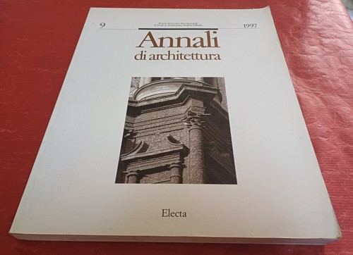 Annali architettura electa - di,