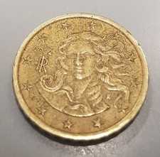 Moneta 10 Centesimi 2002 Rara