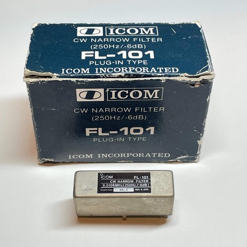 Icom 101 narrow filter - cw,