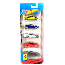 Hot Wheels Ferrari 5 Pack 2014