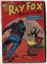 [248] RAY FOX ed. Dardo 1953 libretto n. 13 "Dramma sulle rotaie" stato Ottimo