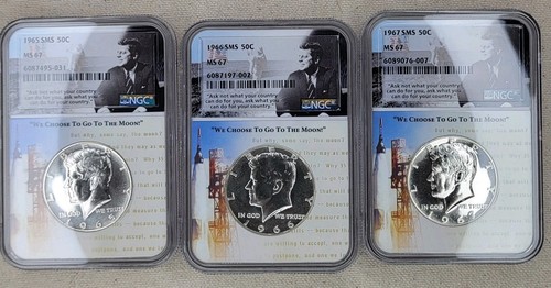 Set mezzo dollaro kennedy 1965 - mezzo,