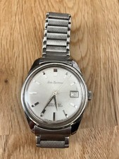 Orologio Seiko Sportsman vintage carica manuale 6602-9981 quadrante argento unisex anni 60