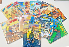 Tex Comics Lot 17 Pieces 1970