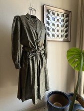 Mizar Castel Maggiore Completo Camicia-Giacca Gonna Vintage 44 seta e metallo