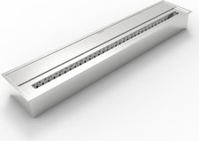 Divina Fire Bruciatore per camino a bioetanolo biocamino acciaio inox 7 Litri