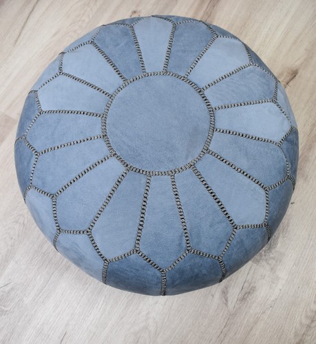 Pouf velluto fatto - pouf, mano