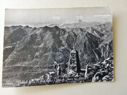 Cartolina susa veduta - cartolina,