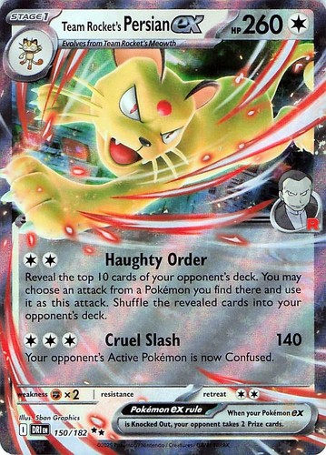 Team rocket persian ex - rocket's,