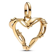 Pandora Ciondolo Oro Cuore Con