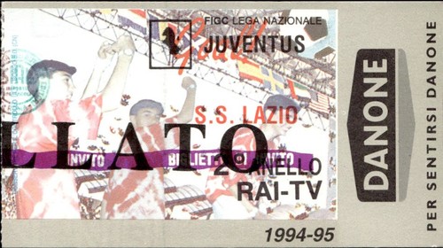 Biglietto stadio juventus - juventus, s.s