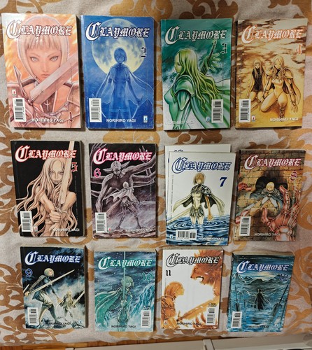 Manga claymore completo - manga,