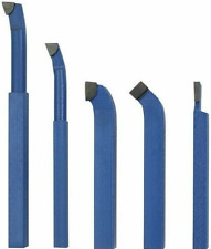 SET SERIE UTENSILI BRASATI PER TORNIO METALLO TORNITURA 5 PZ 12 MM UTENSILE 